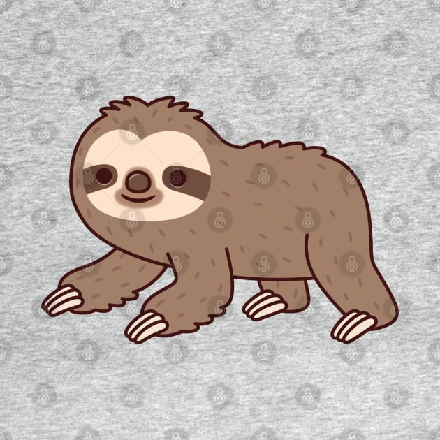 Cute Crawling Sloth by rustydoodle